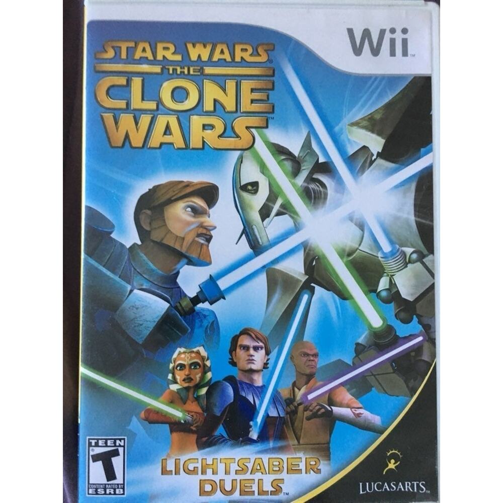 Satar Wars The Clone Wars Wii Game